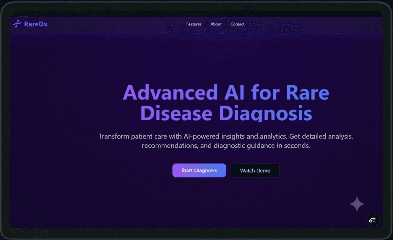 Rare Disease Diagnostic Tool